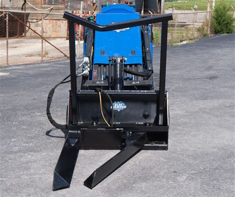 mini skid steer nursery forks|attachments for mini skid steer.